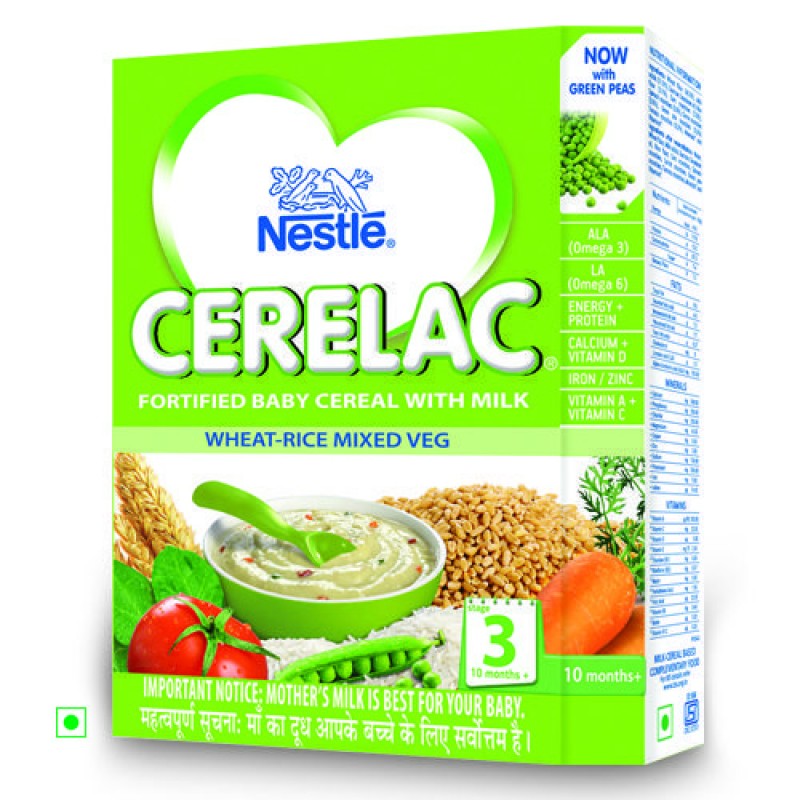 NESTLE CERELAC (10-12 MONTHS) WHEAT RICE MIXED VEG