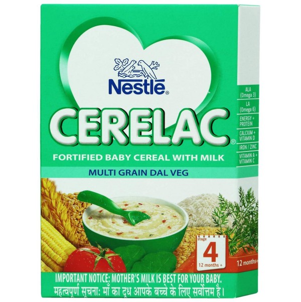 NESTLE CERELAC (12-24 MONTHS) MULTIGRAIN DAL VEG