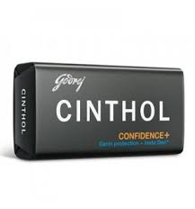 CINTHOL CONFIDENCE PLUS SOAP (BLACK)