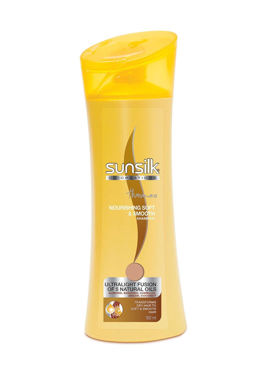 SUNSILK NOURISHING SOFT & SMOOTH SHAMPOO (YELLOW)