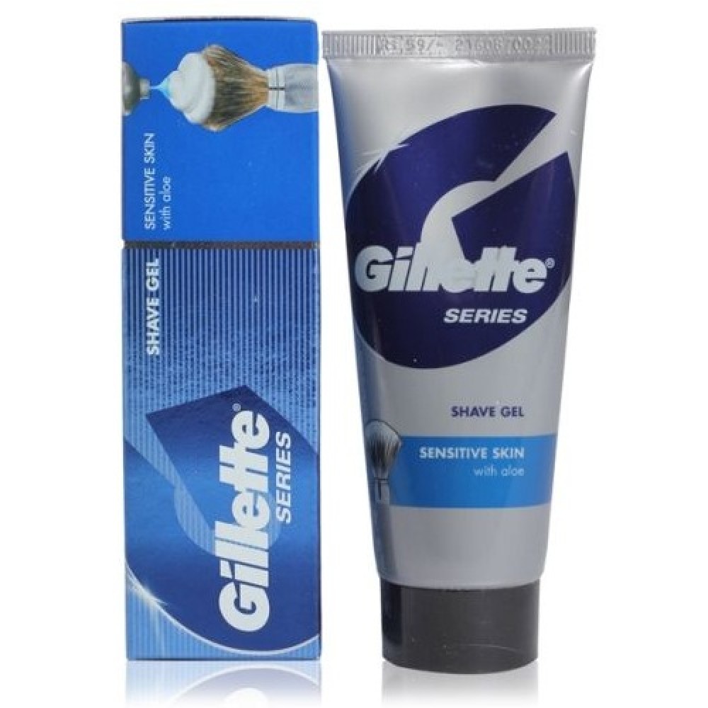GILLETTE SENSITIVE SHAVING GEL
