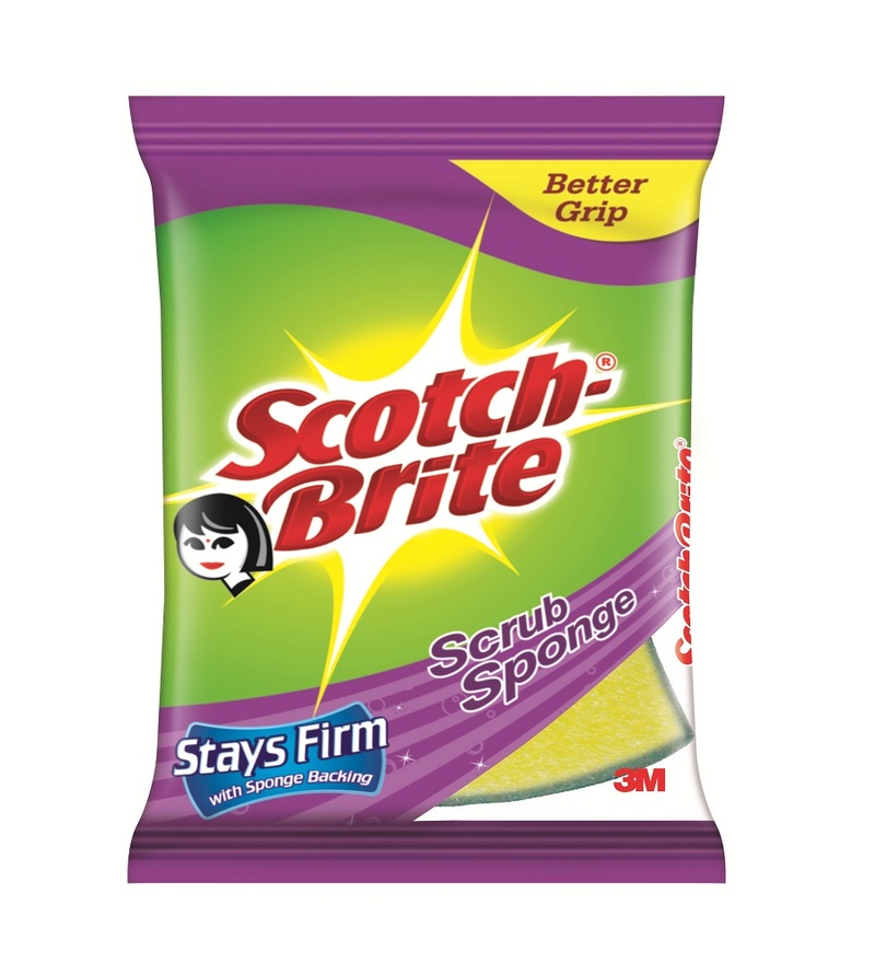 SCOTCH BRITE TWIN LARGE SCRUB SPONGE