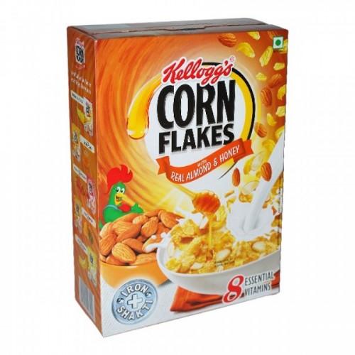 KELLOGGS CORN FLAKES - REAL ALMOND AND HONEY