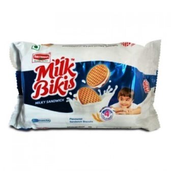 BRITANNIA MILK BIKIS - MILKY SANDWICH BISCUITS