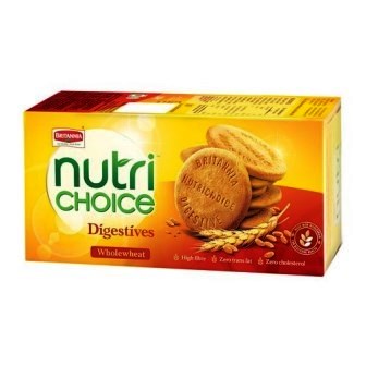 BRITANNIA NUTRI CHOICE - HI FIBRE DIGESTIVE BISCUITS