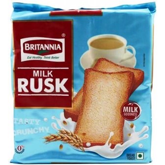 BRITANNIA TOASTEA - MILK RUSK BISCUITS (BLUE)
