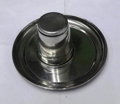 PUJA THALI & GLASS (SMALL)