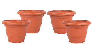 PLASTIC PLANT POT - 10 INCH DIAMETER
