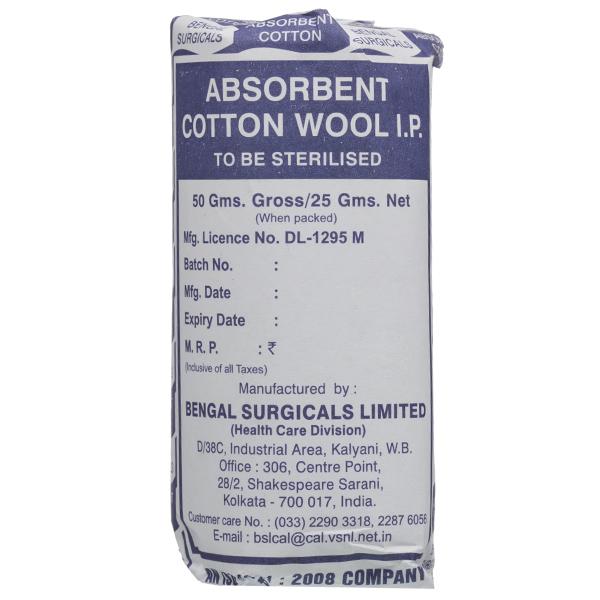 COTTON WOOL ABSORBENT