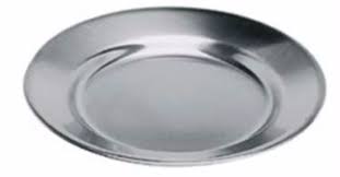 STAINLESS STEEL PLATE (MEDIUM) - (10.5 INCH)