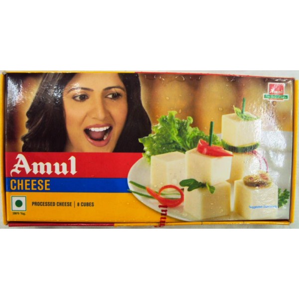 AMUL PROCESSED CHEESE CUBES