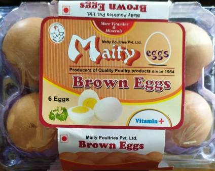 MAITY BROWN EGGS (MORE VITAMINS & MINERALS)