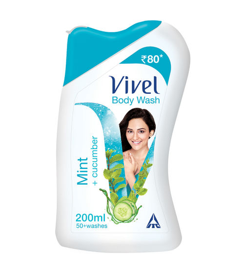 VIVEL BODY WASH -  MINT PLUS CUCUMBER
