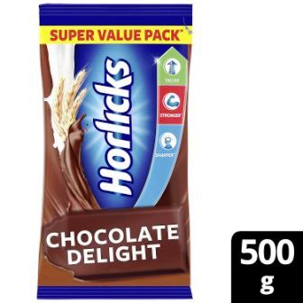 HORLICKS CHOCOLATE DELIGHT FLAVOUR - POUCH