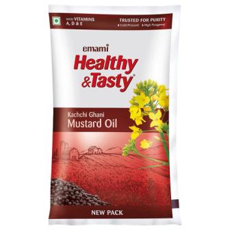 EMAMI HEALTHY & TASTY KACHI GHANI MUSTARD OIL