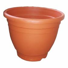 PLASTIC PLANT POT - 8 INCH DIAMETER